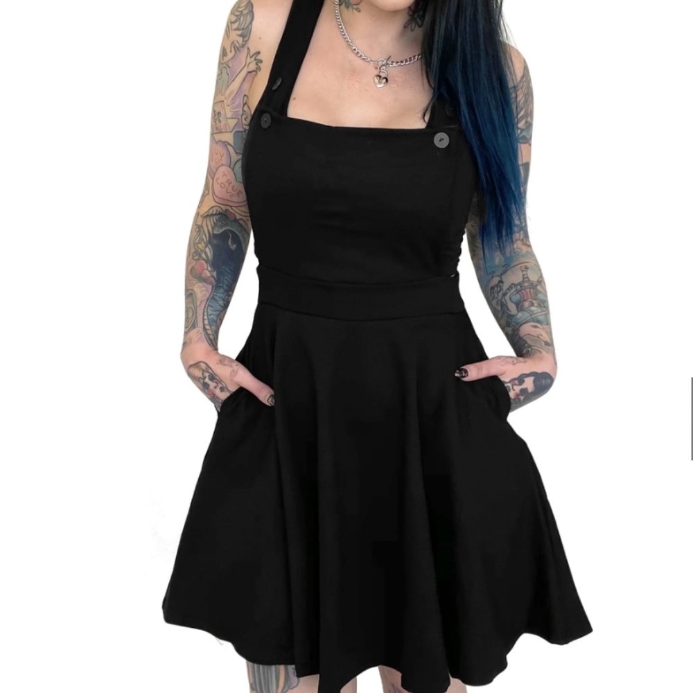 Foxblood Alice pinafore